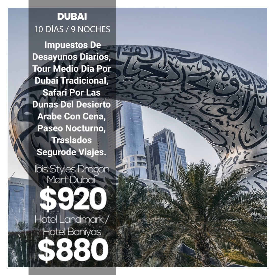 Vacaciones en Dubai 2022