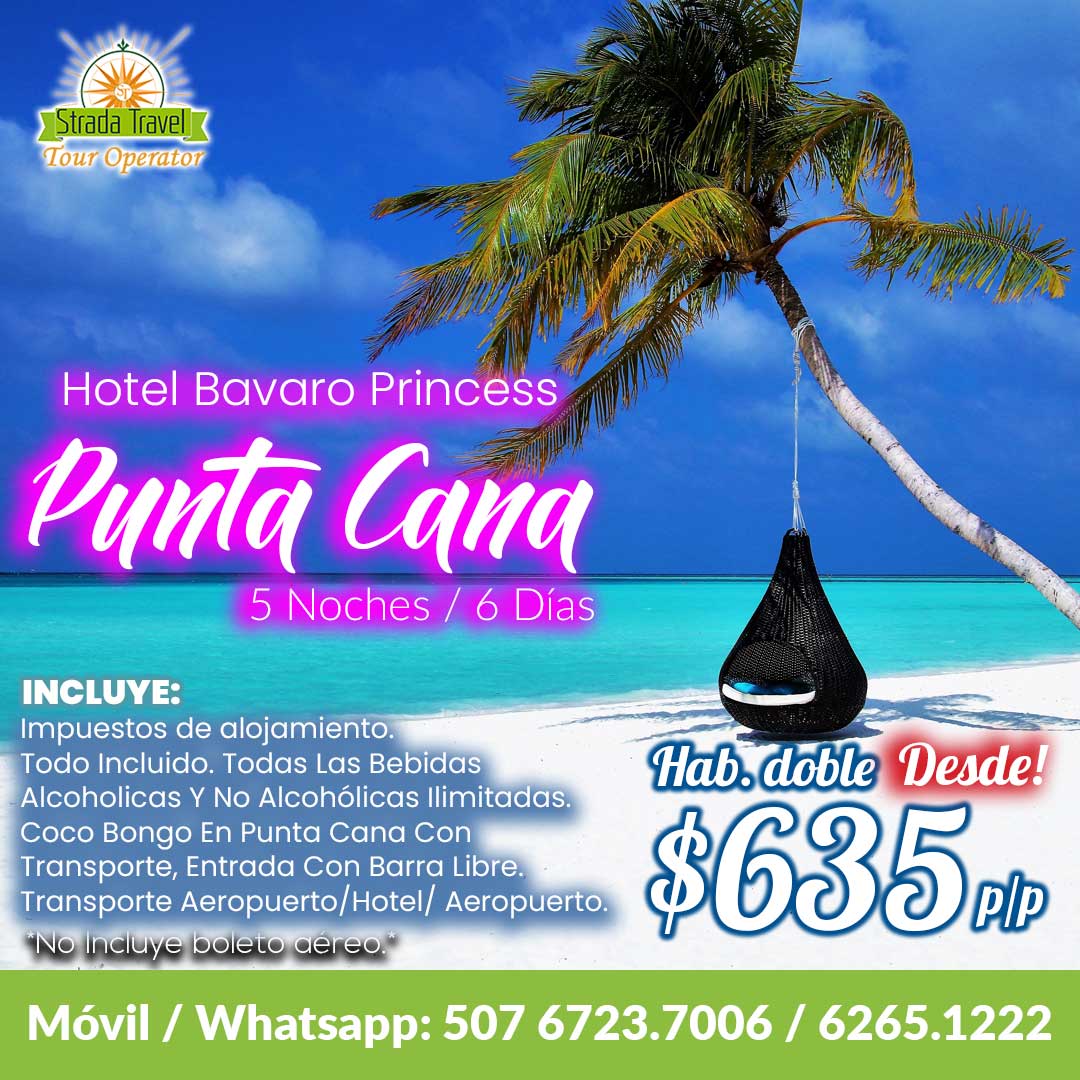 Vacaciones en el Hotel Bavaro Princess Punta Cana